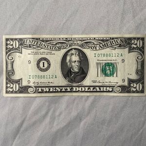 REAL Rare $20 series 1969